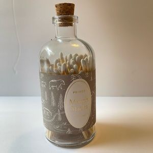 FRINGE Glass Bottle 100 count Match Sticks